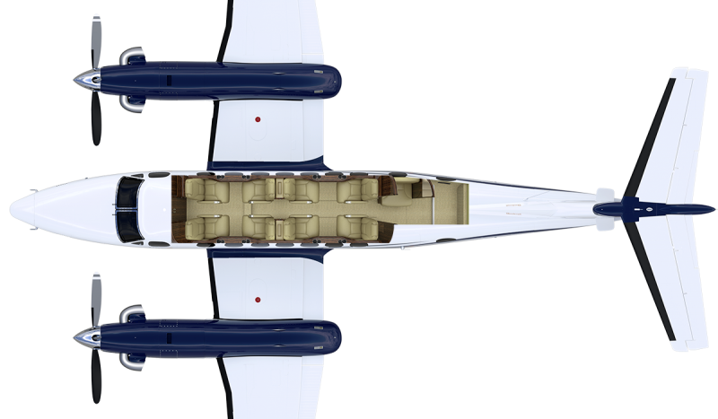 аренда частного самолета Beechcraft King Air 350